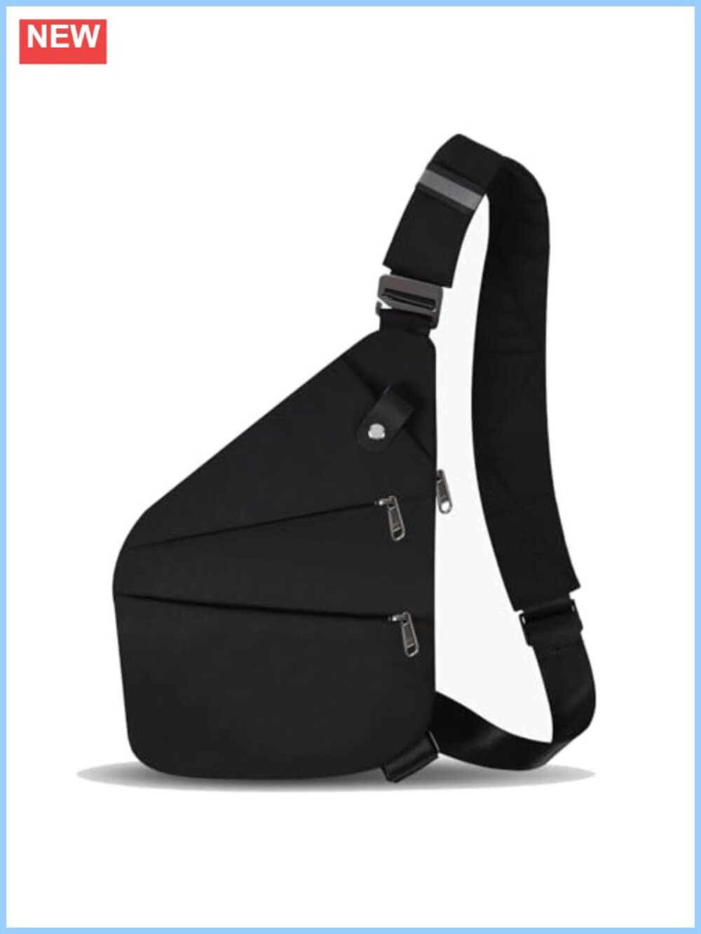 Anti Theft Crossbody Sling Bag Waterproof Nylon Travel Bag